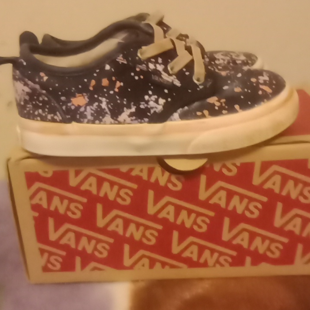 Toddler girl slip on Vans